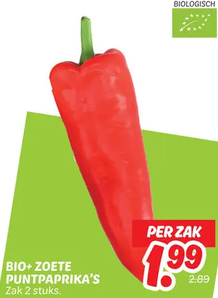 Aanbieding: Zoete puntpaprika's