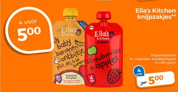 Aanbieding: Ella's Kitchen knijpzakjes