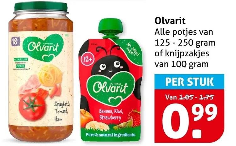 Aanbieding: Olvarit