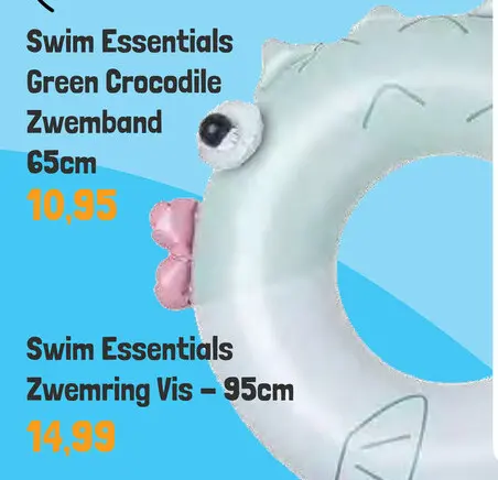 Aanbieding: Swim Essentials Zwemring Vis - 95cm