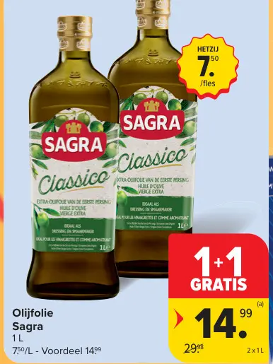 Promotie: Olijfolie
