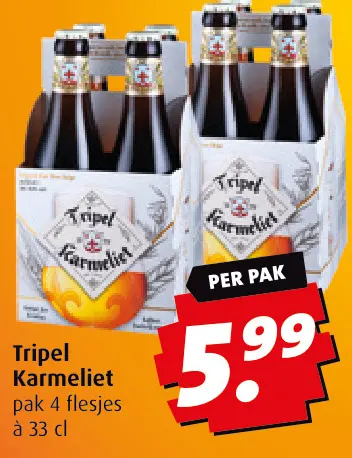 Aanbieding: Tripel Karmeliet
