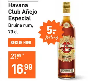 Aanbieding: Havana Club Añejo Especial