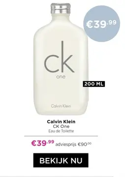 Aanbieding: CK One
