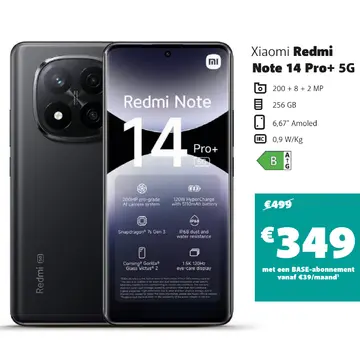 Aanbieding: Xiaomi Redmi Note 14 Pro+ 5G