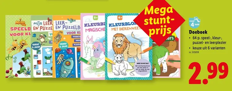 Promotie: Doeboek