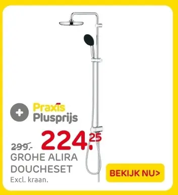 Aanbieding: Alira doucheset