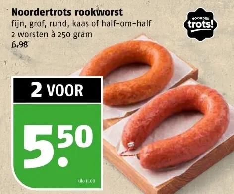 Aanbieding: Rookworst