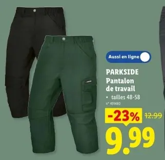Offre: Pantalon de travail