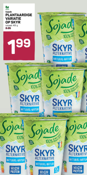 Aanbieding: Sojade PLANTAARDIGE VARIATIE OP SKYR naturel