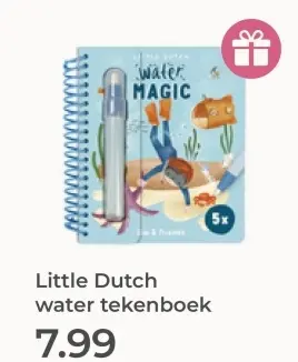 Aanbieding: water tekenboek