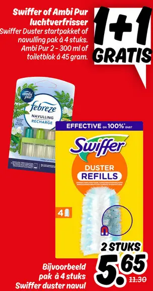 Aanbieding: Swiffer of Ambi Pur luchtverfrisser