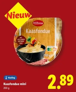 Aanbieding: Kaasfondue mini