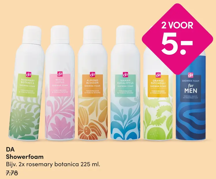 Aanbieding: Showerfoam