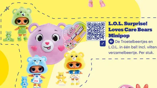 Aanbieding: L.O.L. Surprise! Loves Care Bears Minipop