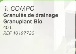 Offre: Compo granuplant pierre ponce bio 40l