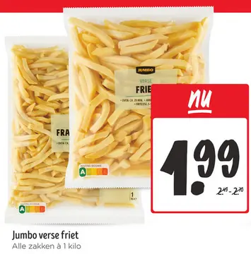 Aanbieding: Verse friet