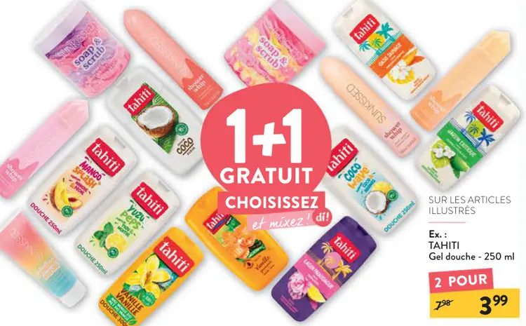 Offre: Gel douche