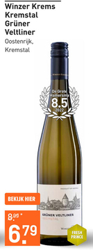 Aanbieding: Winzer Krems Kremstal Grüner Veltliner 75CL Wijn