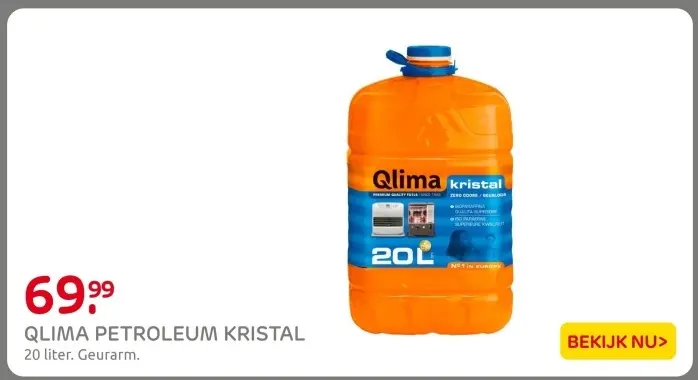 Aanbieding: Qlima petroleum kristal