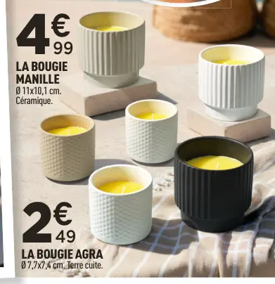 Offre: La bougie manille