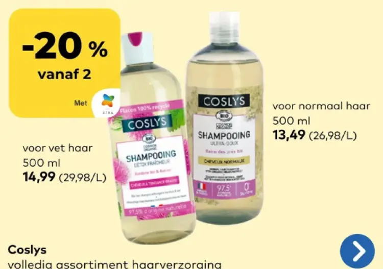 Promotie: Shampooing