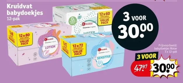 Aanbieding: Babydoekjes