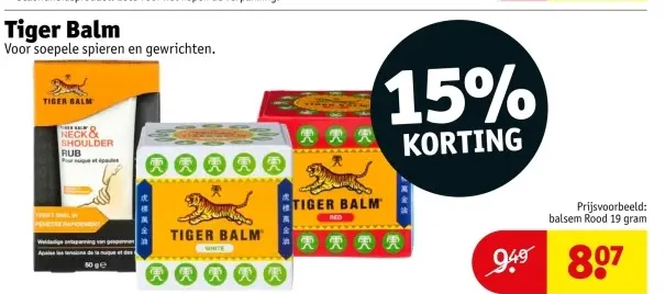 Aanbieding: Tiger Balm