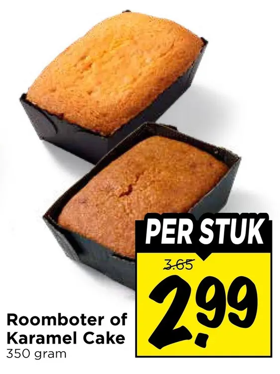 Roomboter of Karamel Cake