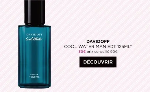 Offre: Cool Water Man EDT