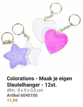 Aanbieding: Colorations Maak je eigen Sleutelhanger