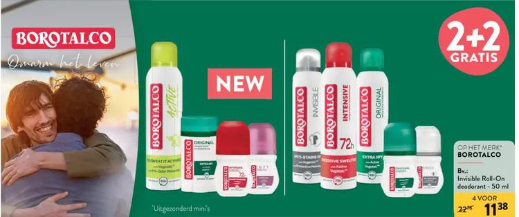 Promotie: Invisible Roll-On deodorant