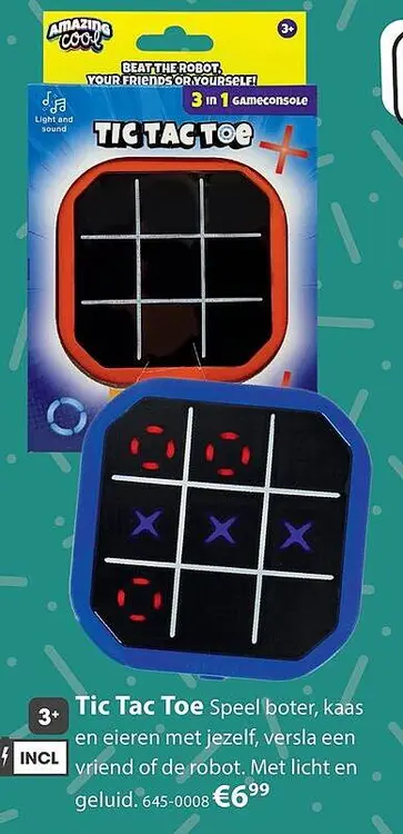 Aanbieding: Tic Tac Toe