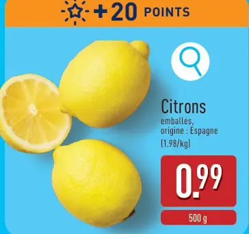 Offre: Citrons