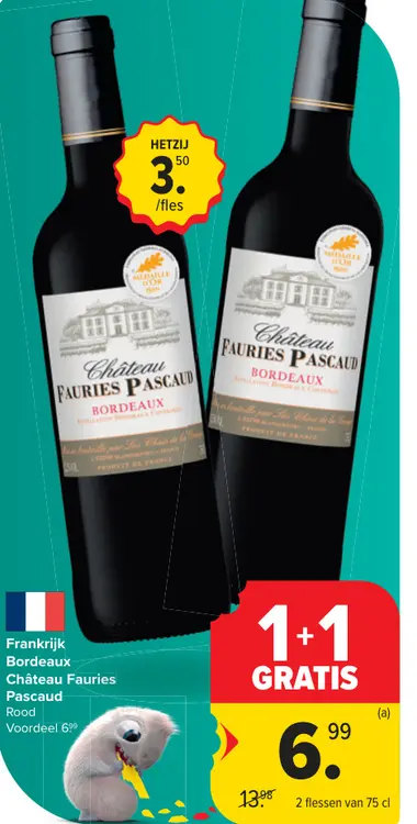 Promotie: Château Fauries Pascaud