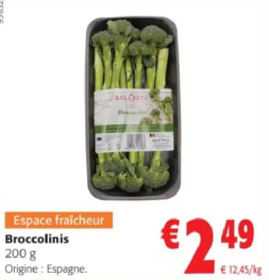 Offre: Broccolinis