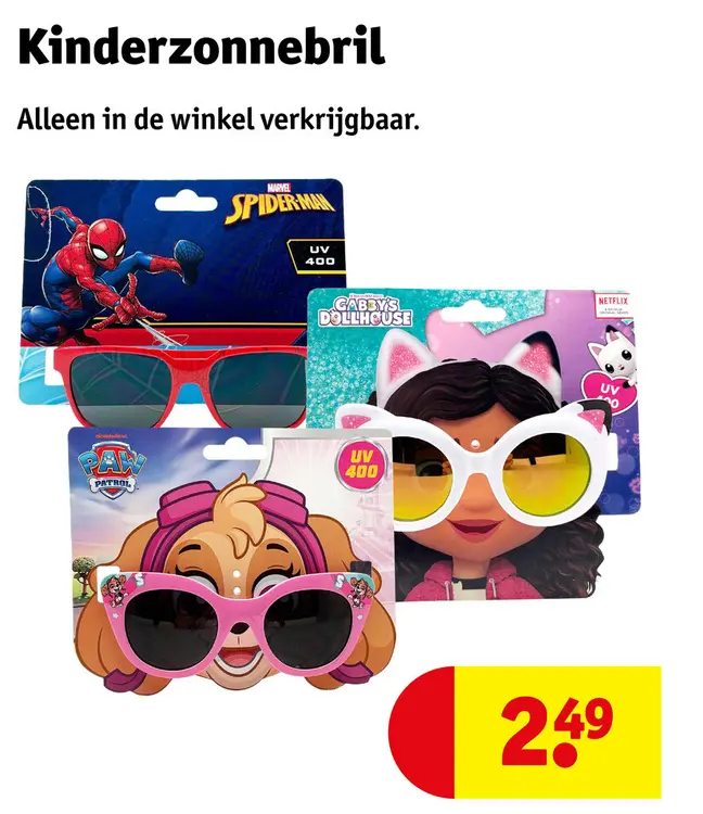 Aanbieding: Kinderzonnebril