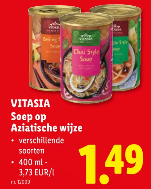 Promotie: Soep op Aziatische wijze