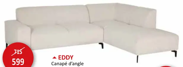 Offre: EDDY Canapé d'angle