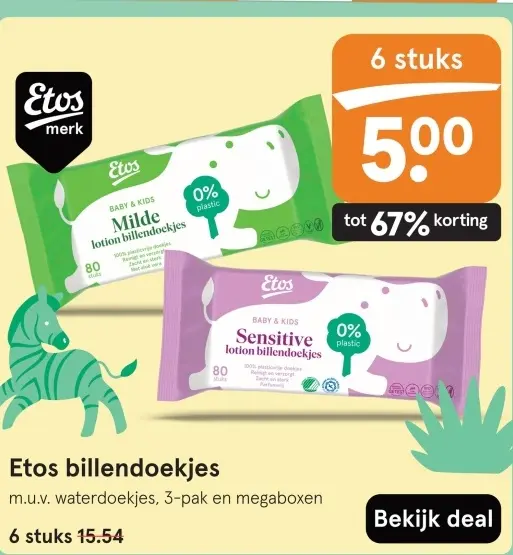 Aanbieding: billendoekjes