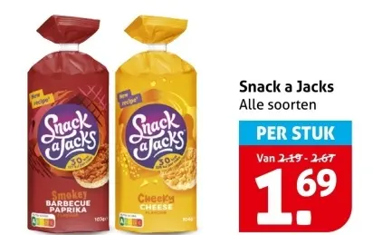 Aanbieding: Snack a Jacks