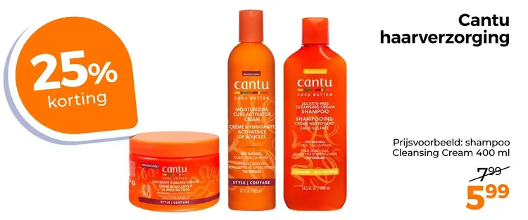 Aanbieding: Cantu haarverzorging