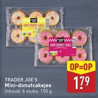Aanbieding: TRADER JOE'S Mini-donutcakejes