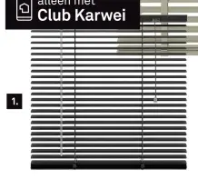 Aanbieding: Aluminium jaloezie 203 zwart