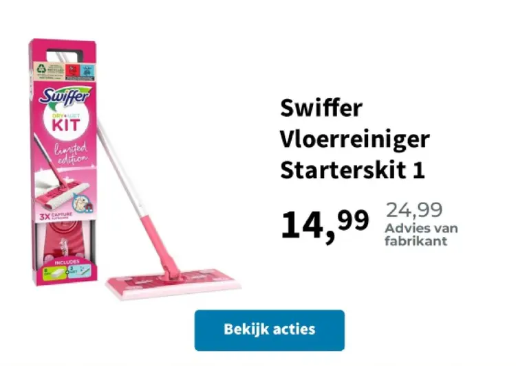 Promotie: Vloerreiniger Starterskit 1