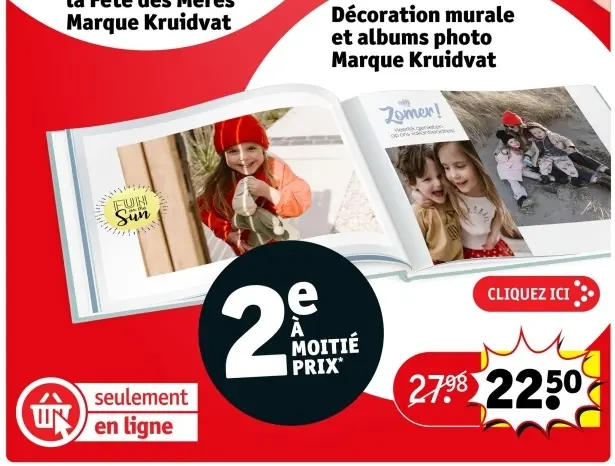 Offre: Décoration murale et albums photo