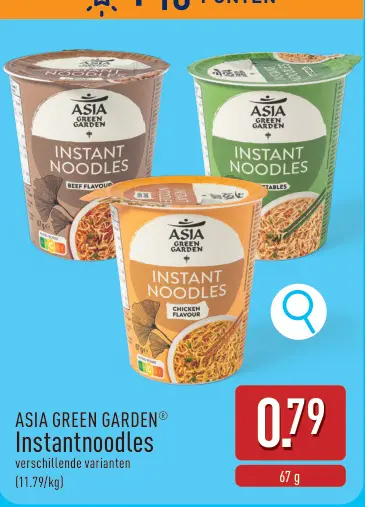Promotie: Instantnoodles