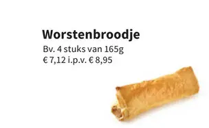 Aanbieding: Worstenbroodje