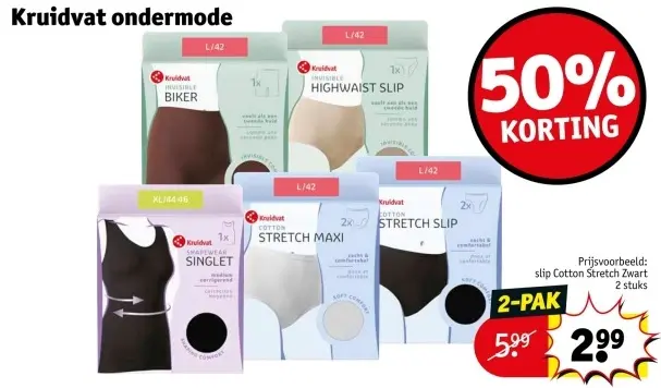 Aanbieding: Ondermode