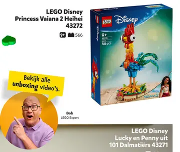 Aanbieding: LEGO Disney Princess Vaiana 2 Heihei 43272